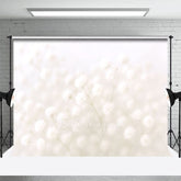 Aperturee - Aperturee Dreamy Floral And White Bokeh Photography Backdrop